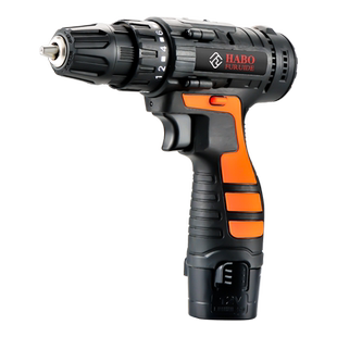 哈博电钻充电式25V双速手电钻家用电动螺丝刀锂电冲击钻手枪钻