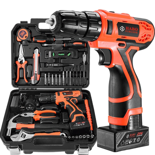 哈博锂电钻充电式手电转钻家用25V锂电池多功能电动螺丝刀手枪钻