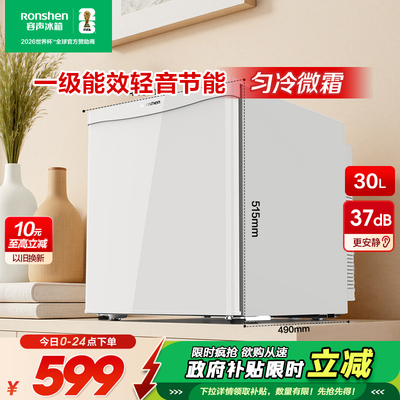 容声30L家用冷柜小冰柜