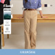 Eland衣恋休闲裤 女垂感直筒西装 裤 2026春季 棉 长裤 新款 莱赛尔