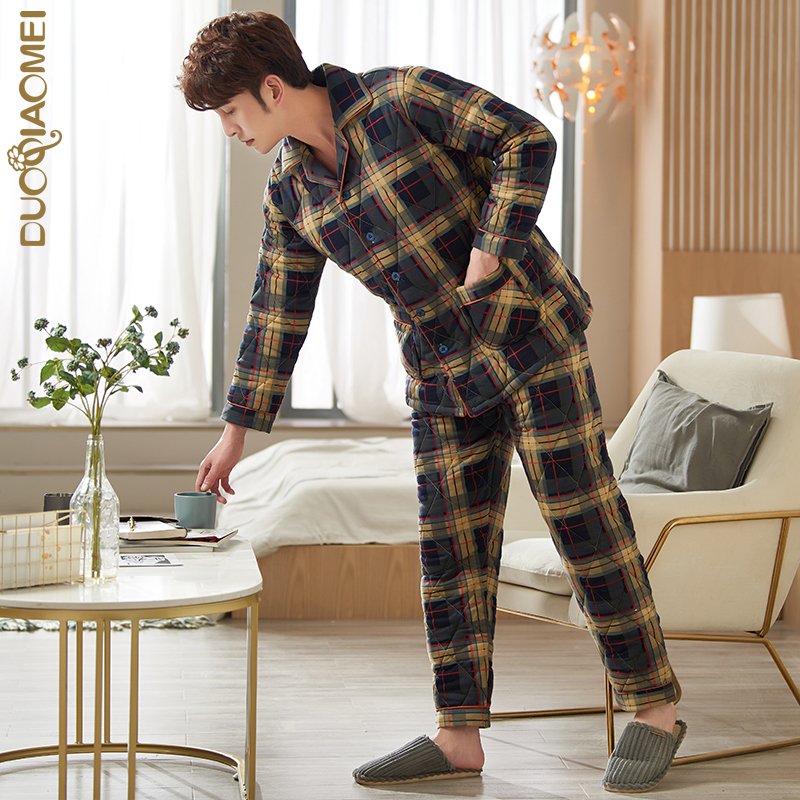 冬季纯棉睡衣多俏美男