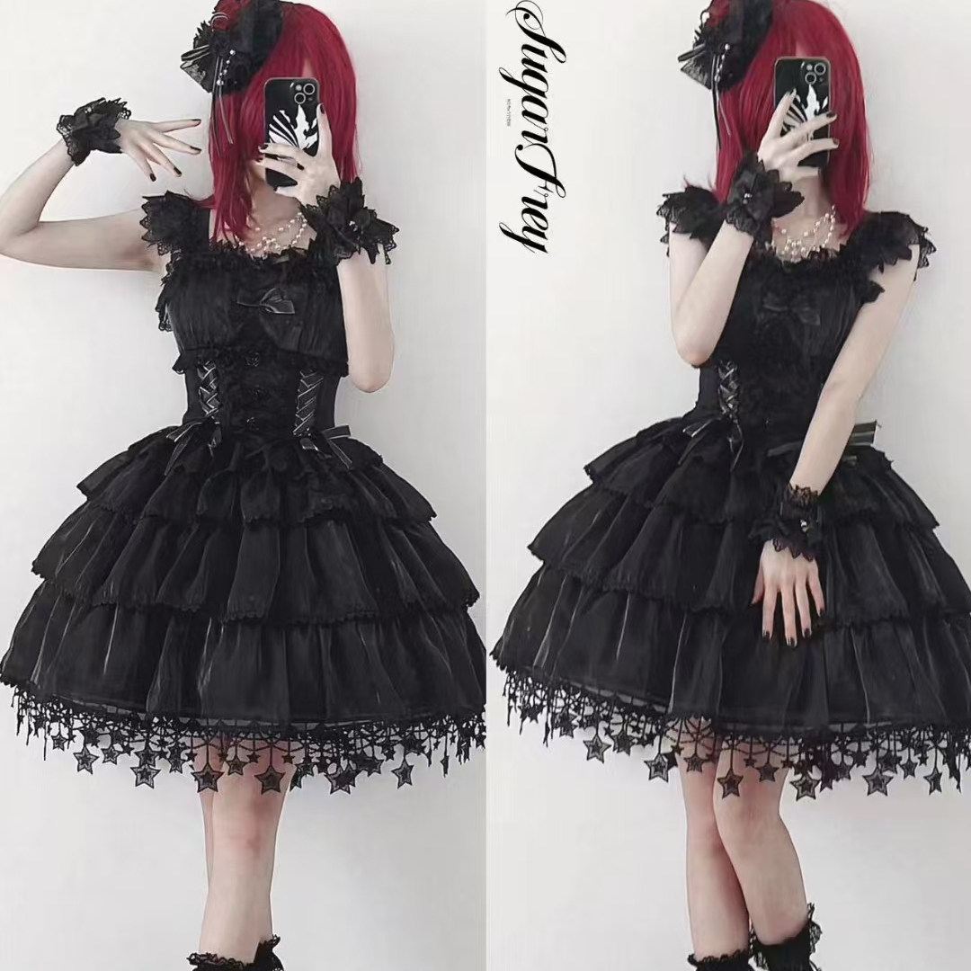 糖果芙蕾 现货掉落  恋人未满 lolita  萌妹小裙子