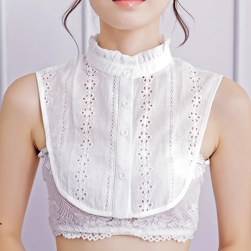 假领子上班职业装休闲女士衬衫领秋冬百搭毛衣假领商务节约假衣领