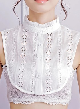 假领子上班职业装休闲女士衬衫领秋冬百搭毛衣假领商务节约假衣领