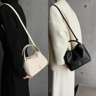 明显同款BP半坡圆满包大小号头层牛皮菜篮子新款手提斜挎包