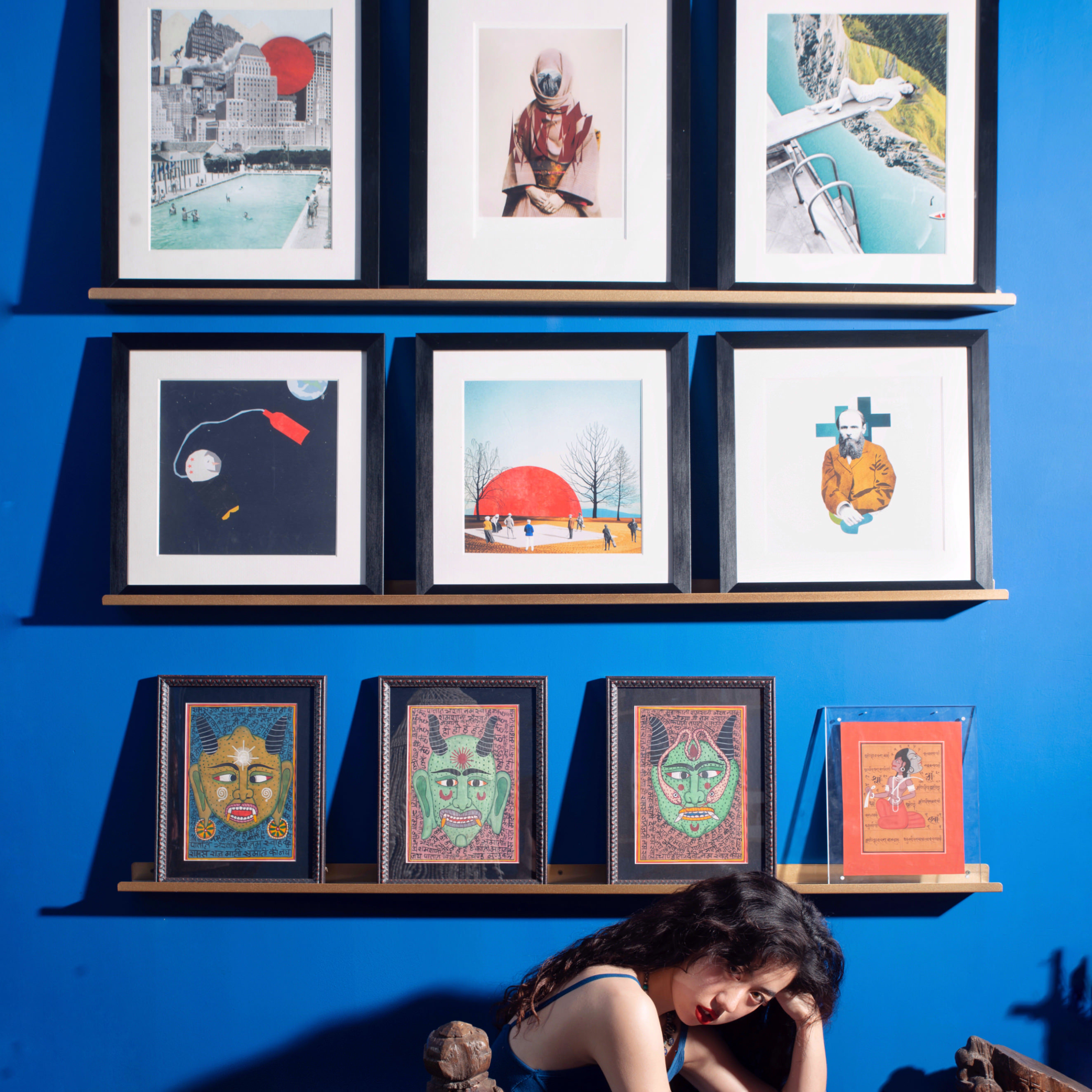 苏俄转播 俄罗斯拼贴画艺术家oleg borodin 前苏联现代装饰画