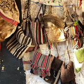 牦牛毛包包 喜马拉雅波西米亚手工编织斜挎包单肩包