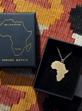 pentfair阁楼黄铜项链