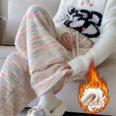 孕妇裤子秋季外穿抽绳怀孕糯米裤