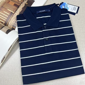 雅戈尔男士 533031F 商务休闲珠地水柔纯棉翻领POLO衫 短袖 T恤夏季