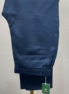 雅戈尔Hanp/汉麻世家春夏男土透气直筒九分锥形裤 ACXK333025HQA