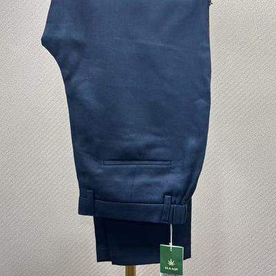 雅戈尔汉麻世家男透气九分锥形裤