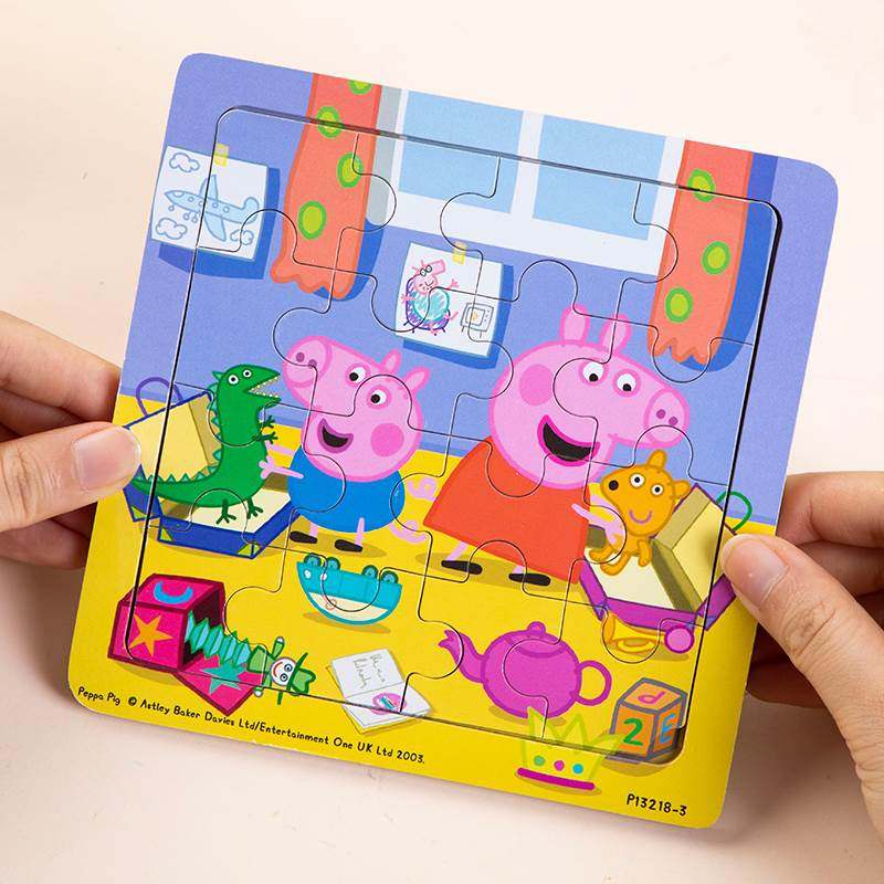 小猪佩奇木质拼图2-3-6岁5儿童益智早教拼图男孩女孩幼儿智力玩具,玩具/童车/益智/积木/模型,拼图/拼板,淘宝优惠券,粉丝福利购,淘宝优惠卷