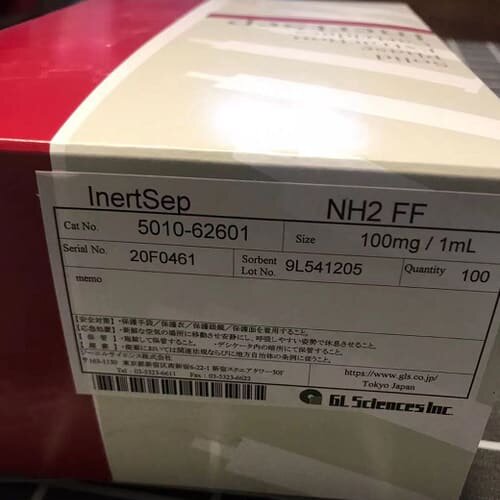 岛津-GL 5010-62601 INERTSEP NH2 FF 100MG/1ML， 100/PK 20F046