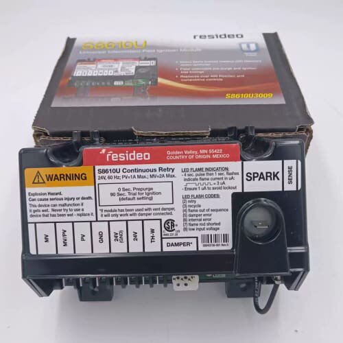 HoneywellHoneywell 点火控制器S8610U S8610U3009现货