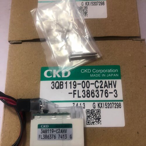 JUKI FX3电磁阀JUKI贴片机电磁阀原装CKD 3QB119-C2AHV FL386