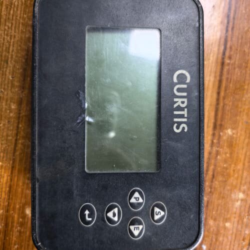 维修柯蒂斯CURTIS液晶仪表 电量显示屏17704700-5004 3501TB-5004