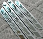 307专用改装 适用标致3008 超薄迎宾踏板门槛条 508 308 408 301