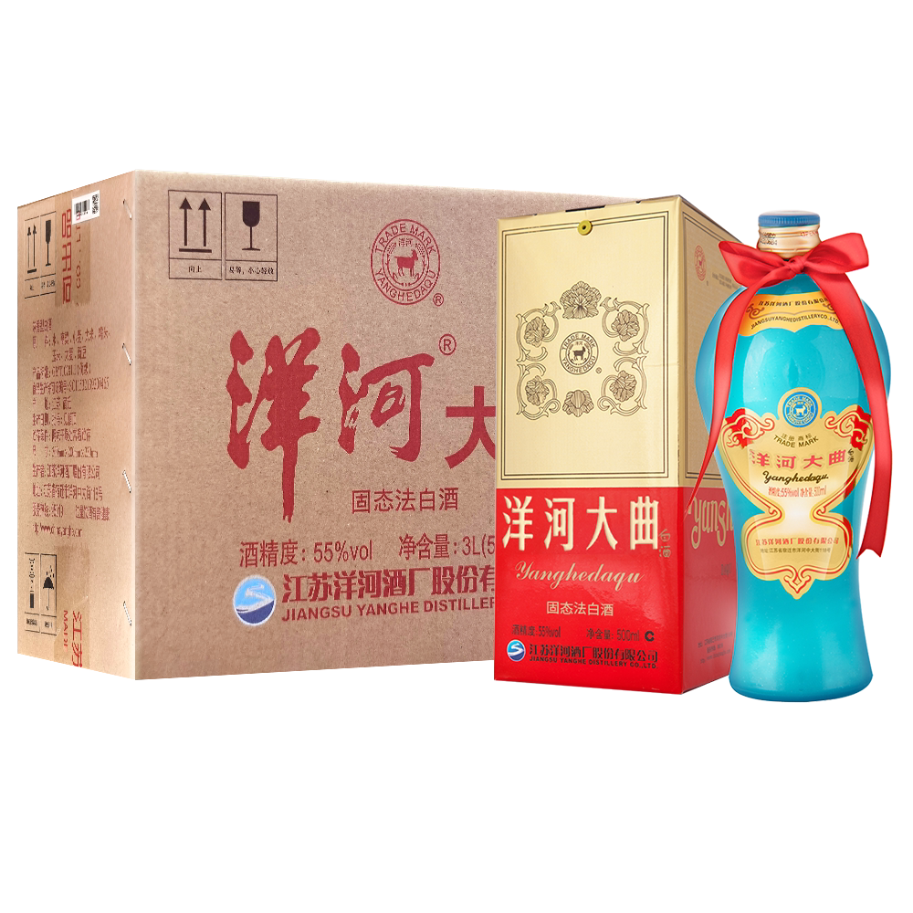 洋河大曲55度500mL*6瓶图片