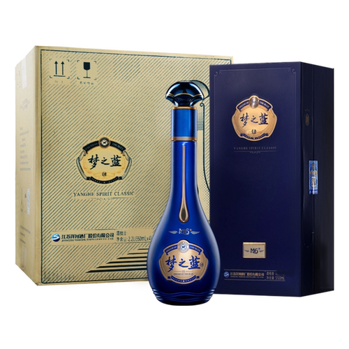 洋河梦之蓝M6+40.8度550mL*4瓶