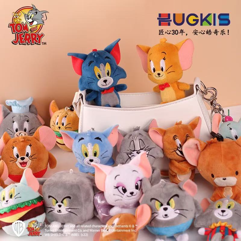 正版猫和老鼠公仔挂件毛绒玩具