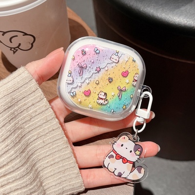 立体适用于荣耀Earbuds X9无线蓝牙耳机保护套Honor荣耀X9耳机保护壳充电仓新款TPU透明软壳