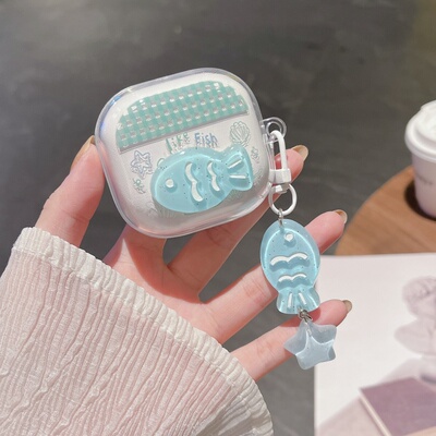 适用荣耀Earbuds S无线蓝牙耳机保护套透明TPU软壳可爱少女心个性创意高透冰晶软壳荣耀Earbuds S耳机壳