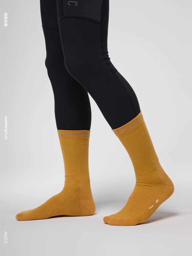 GRC轻质加厚透气骑行长袜