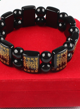 男士佛珠霸气高档手牌社会情侣款手链