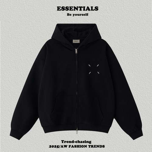 复线Essentials连帽拉链卫衣秋冬