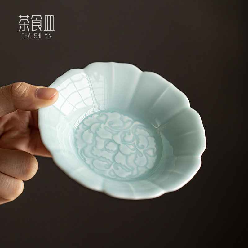 小号高脚盘下午茶点心盘复古家用
