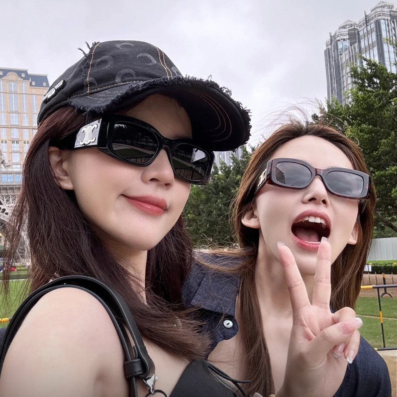 猫眼墨镜女款2026新款感方圆脸显脸小防紫外线太阳眼镜