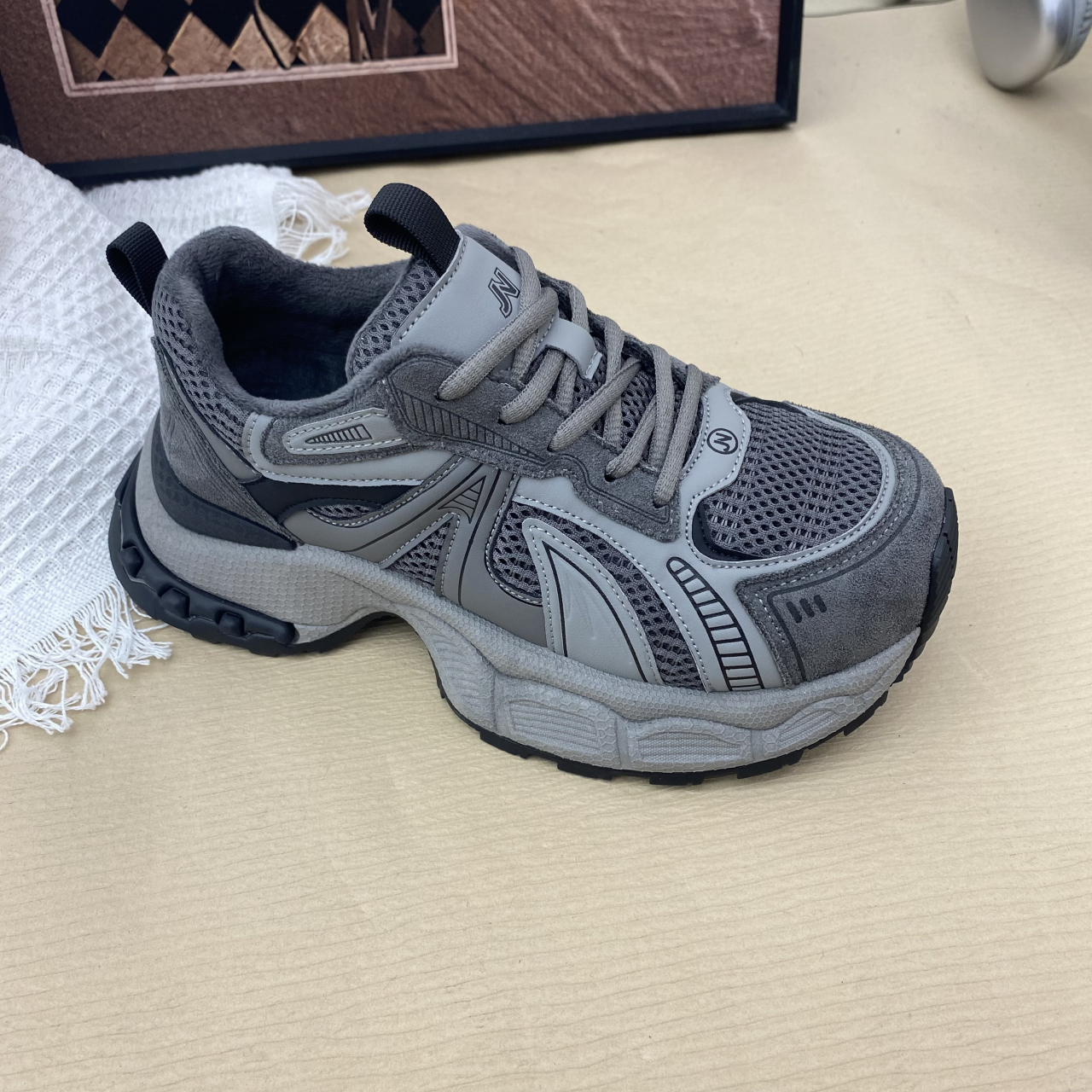 厚底小怪兽老爹鞋女2025新款