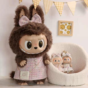 原创原版 58厘米拉布布衣服zimomo娃衣大号拉布布衣服小香风