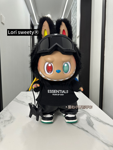 原创58厘米3.0黑天使衣服zimomo娃衣阴晴天使娃衣玩偶衣服英文T恤