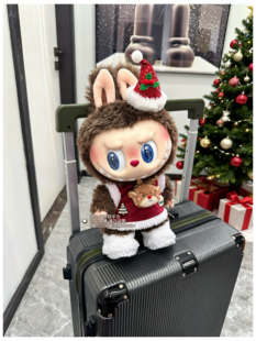 原创原版 38cm国王拉布布衣服37一代黑皮拉布布衣服圣诞拉布布衣服