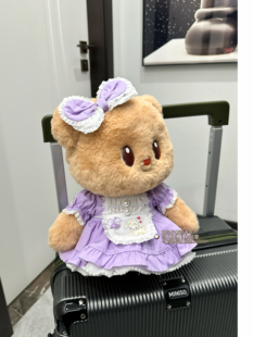 原创原版Fictus黄油小熊圣诞衣服泰迪熊衣服黄油小熊衣服