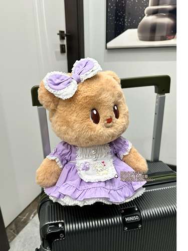 原创原版Fictus黄油小熊圣诞衣服泰迪熊衣服黄油小熊衣服