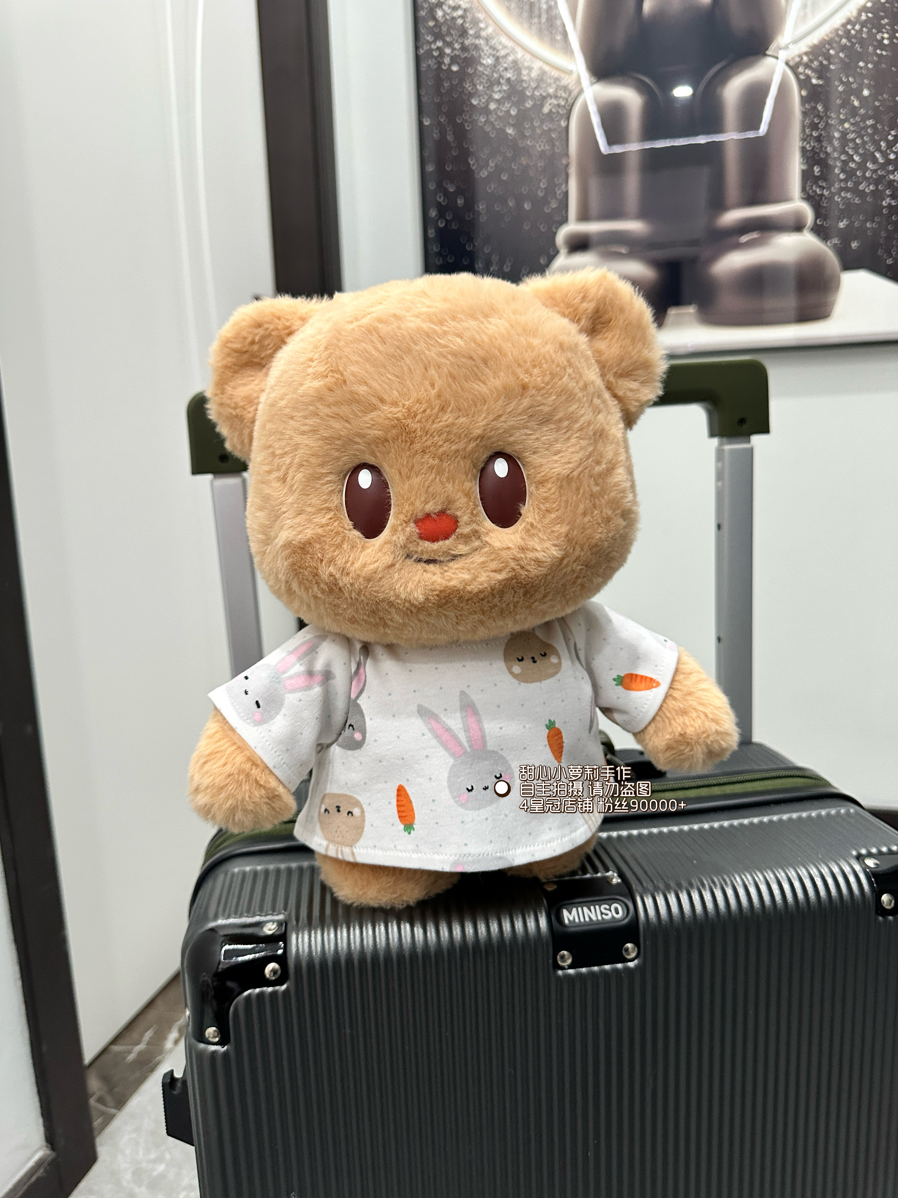 原创原版Fictus黄油小熊圣诞衣服泰迪熊衣服黄油小熊衣服