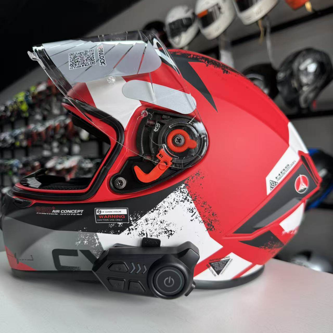 3C ECE DOT三重认证赠蓝牙赛罗CYRIL摩托车头盔男女机车全盔FF350