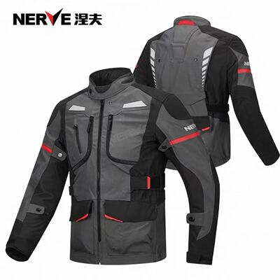 冬季男摩托车骑行服保暖防摔