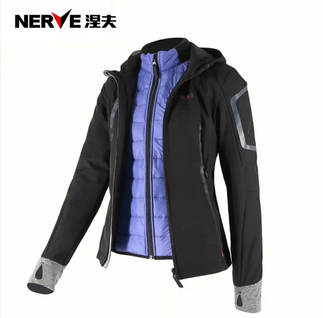 NERVE涅夫拿铁秋冬摩托车骑行服休闲款男女防风防泼水保暖
