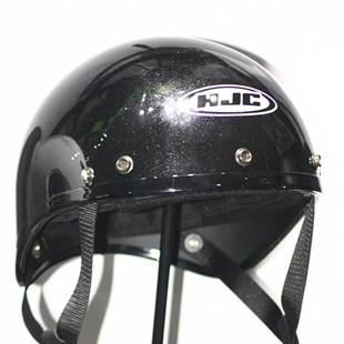 进口HJC复古半盔V31摩托车头盔夏季男女士机车四分之三巡航玻璃钢