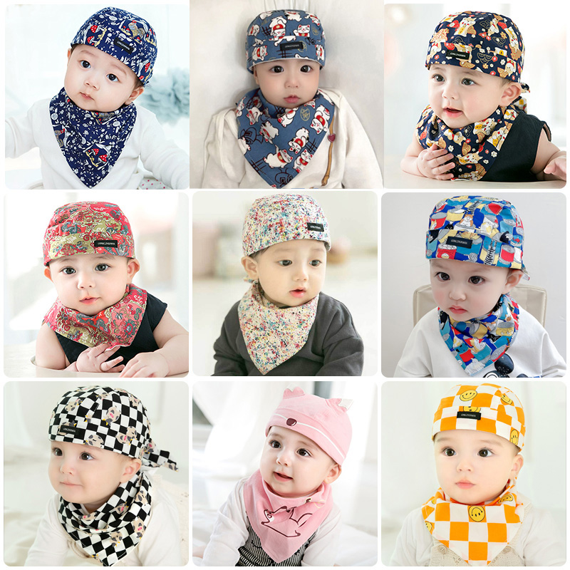 纯棉可爱超萌时尚婴儿帽子薄款