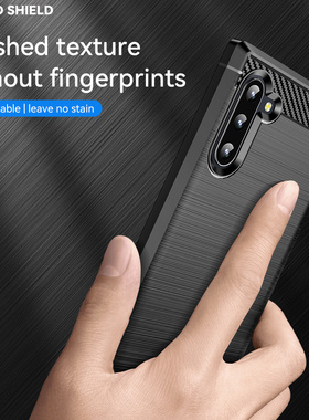 适用三星note10手机壳galaxynote10保护套SM一N9700硅胶防摔软galaxy黑色noto10男女not新款SM-N971N电话外壳