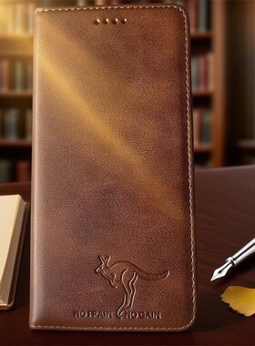 适用小米POCOF7手机壳POCO F7保护5G磁吸翻盖皮套PocF全包防摔P0c0F75G钱包式F7男女外壳国际版香港P支架case