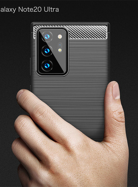 适用于三星note20ultra手机壳note20uitra硅胶N9860保护套N985F电话外壳N986BW防摔黑galaxy男简约phone case
