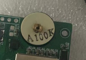 RV12SK2电位器 直径12MM 平脚无开关A100K电位器五脚音量调节旋转