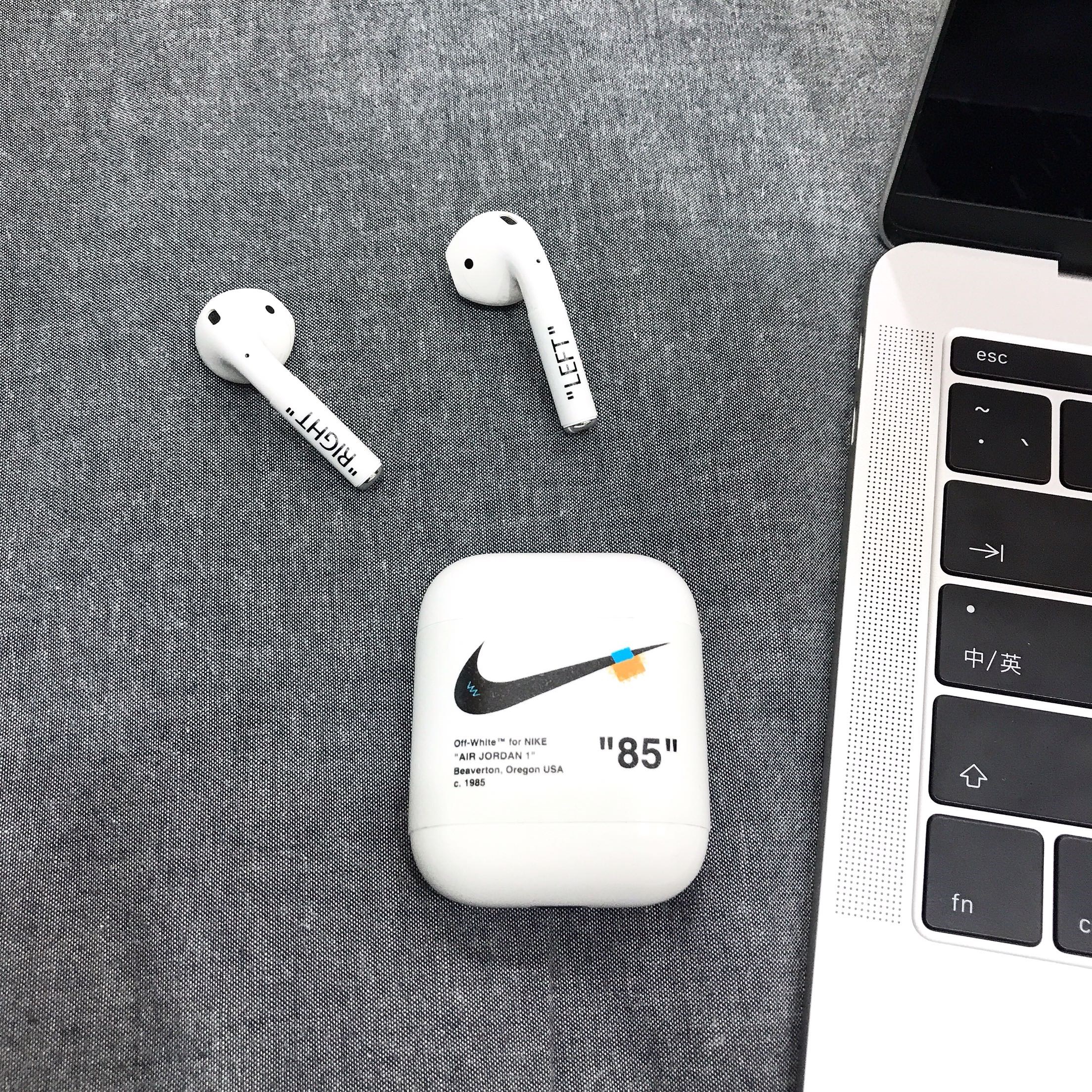 Apple airpods Headphones sticker iPhone wireless Bluetooth headset resist film Chaopai Color film smart coverin the 3C Digital Accessories, Cell Phone Accessories , Phone Accessories , Phone stickers  category - from Buy2taobao.com to provide professional Taobao agent buy service