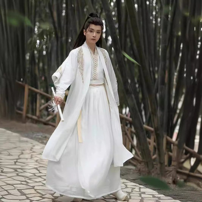 原创新款汉服男款宋制古装侠客风